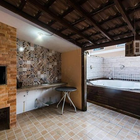 Casa De Temporada Com Quintal Interno Villa Palhoca Bagian luar foto