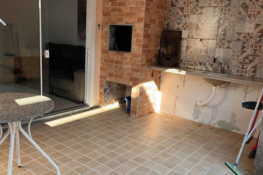 Casa De Temporada Com Quintal Interno Villa Palhoca Bagian luar foto